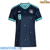 Camisa de time de futebol Alemanha Leon Goretzka #8 Replicas 2º Equipamento Feminina Mundo 2026 Manga Curta